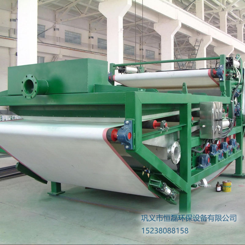 青海省造紙污水帶式壓濾機